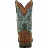 Durango Lady Rebel by Women's Waterproof Western Boot, BROWN EVERGREEN, M, Size 11 DRD0312